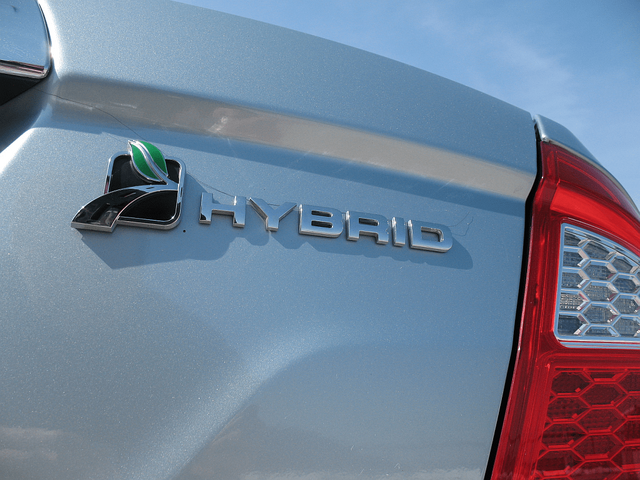 2010 Ford Fusion Hybrid Rear Badge