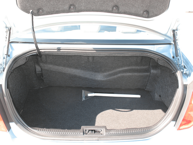 2010 Ford Fusion Hybrid Trunk