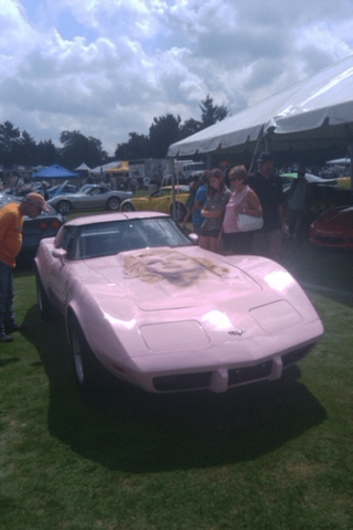Pink Corvette