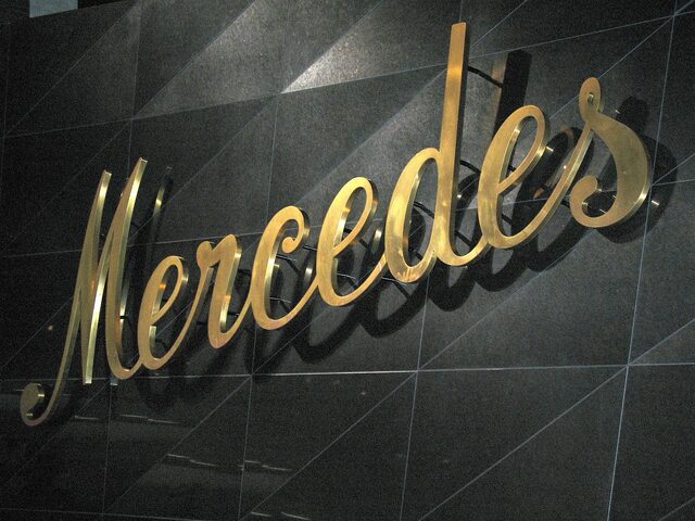 Old Mercedes Logo