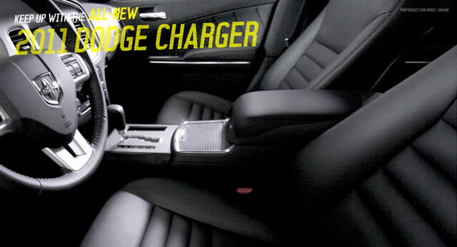 2011 Dodge Charger Interior Teaser