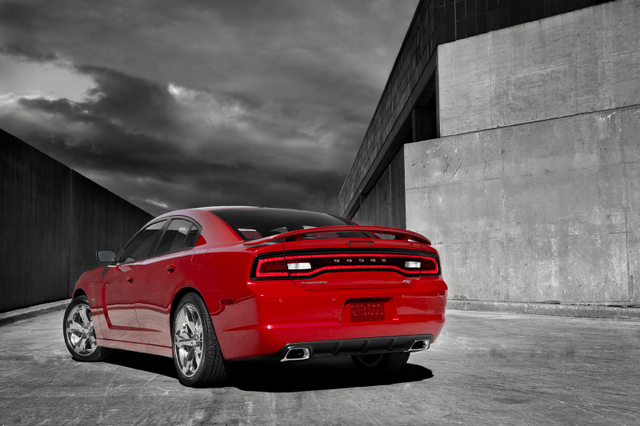 2011 Dodge Charger rear 3/4