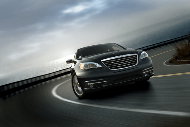 Chrysler 200 on road