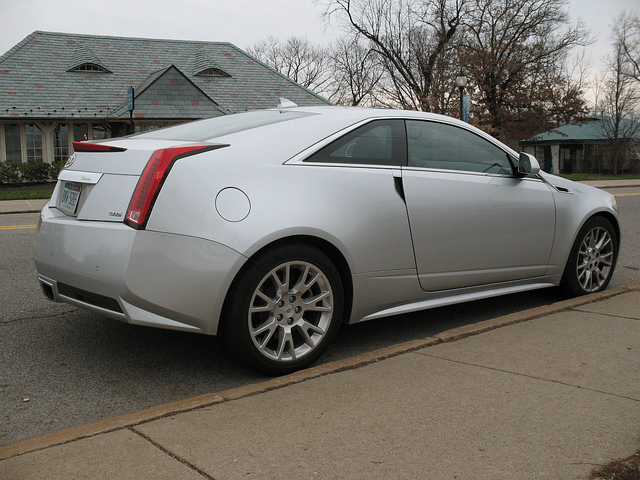 2011 Cadillac CTS Coupe side