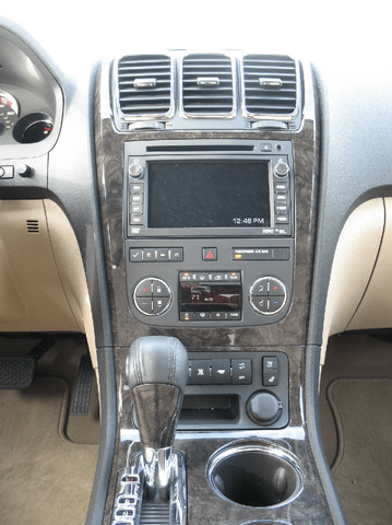2011 GMC Acadia Denali Interior — Center Stack and Console