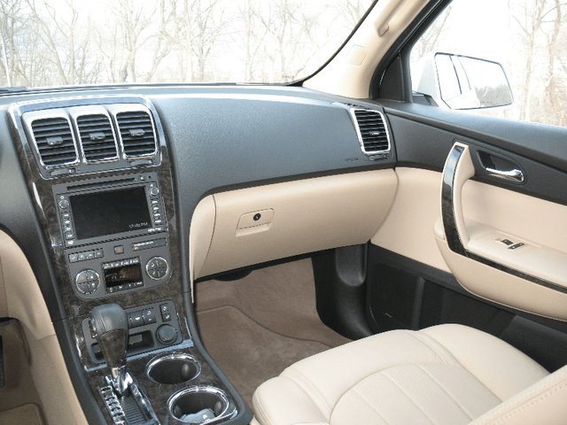 2011 GMC Acadia Denali Interior — Passenger Side Dashboard