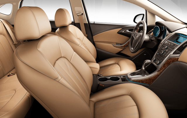 2012 Buick Verano Interior — Front Seats and Dashboard Overview