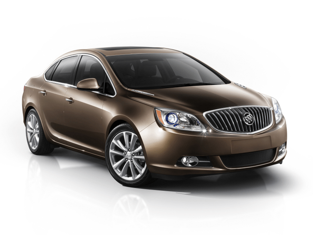 2012 Buick Verano — Front Three-Quarter View, White Background