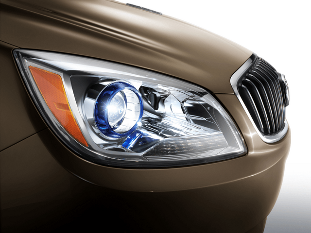2012 Buick Verano Projector HID Headlight Detail in Mocha Bronze