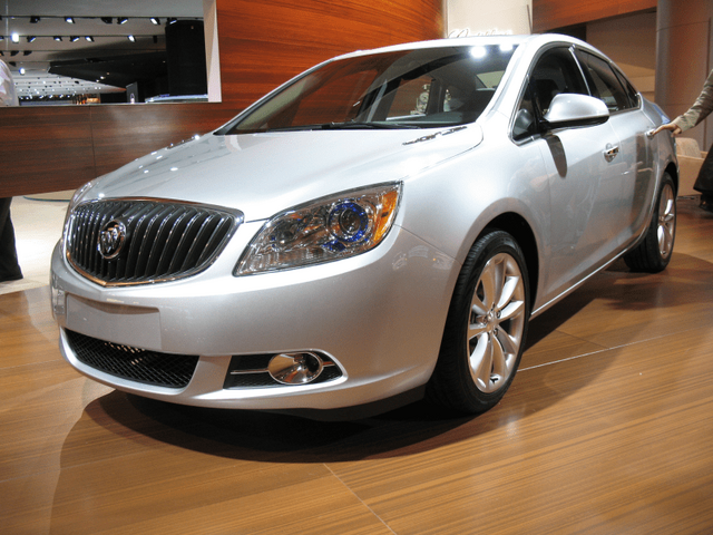 2012 Buick Verano, Front Three-Quarter View at Auto Show