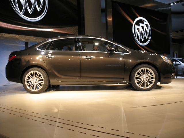 2012 Buick Verano — Side Profile View at Auto Show