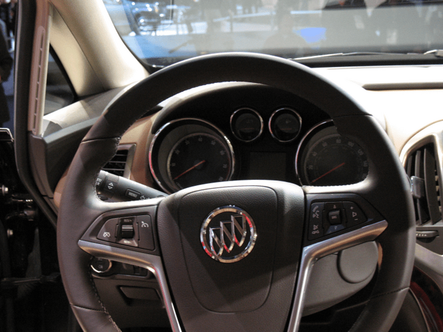 2012 Buick Verano Interior — Steering Wheel and Instrument Cluster