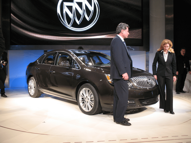 2012 Buick Verano Auto Show Reveal, Front Three-Quarter View