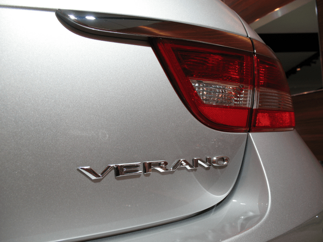 2012 Buick Verano Rear Nameplate Detail (Silver)