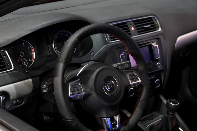 2012 Volkswagen Jetta GLI — Steering Wheel and Instrument Cluster