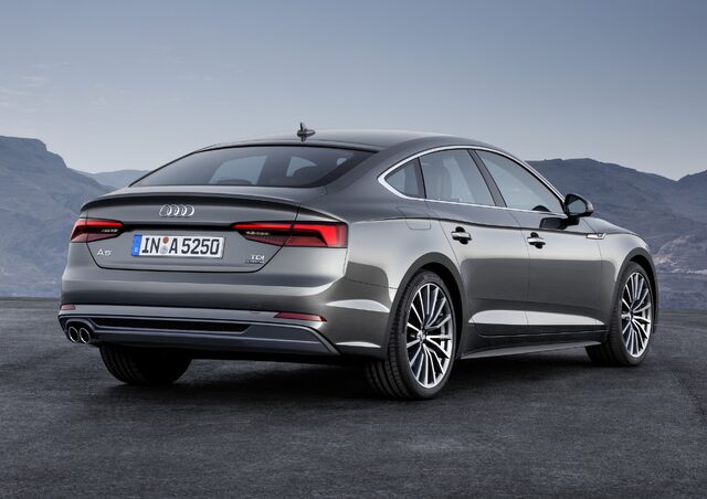2017 Audi A5 Sportback [rear three-quarter]
