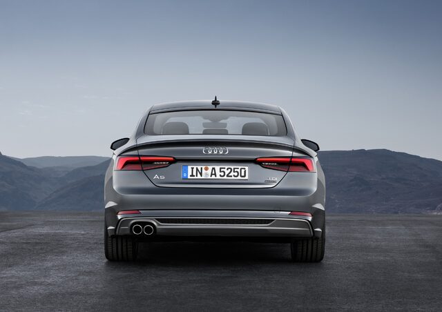 2017 Audi A5 Sportback [rear view]
