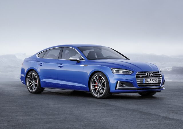 2017 Audi S5 Sportback [front three-quarter misty]
