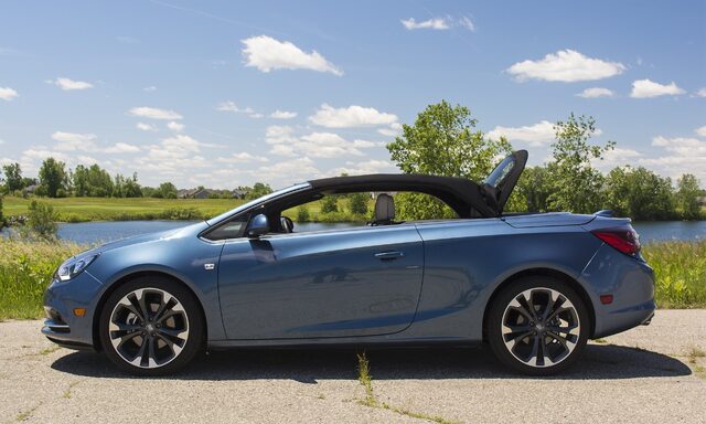 2016 Buick Cascada Premium side profile soft top up