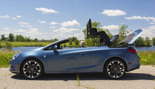 2016 Buick Cascada Premium top retracting mid-fold