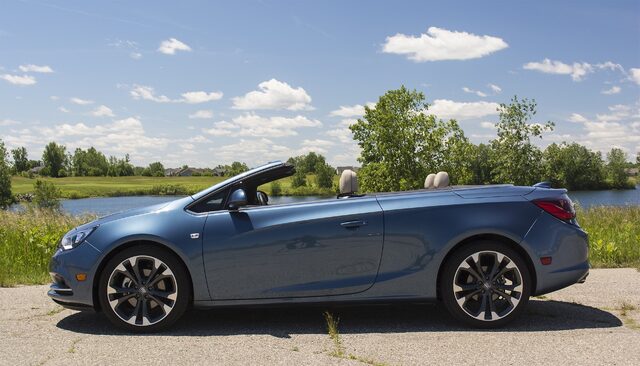 2016 Buick Cascada Premium side profile top down