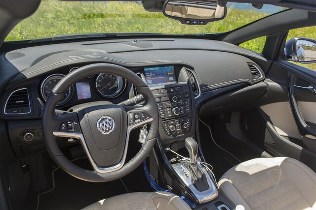 2016 Buick Cascada Premium interior dashboard