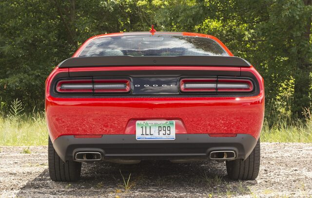 2016 Dodge Challenger SXT Blacktop Rear View