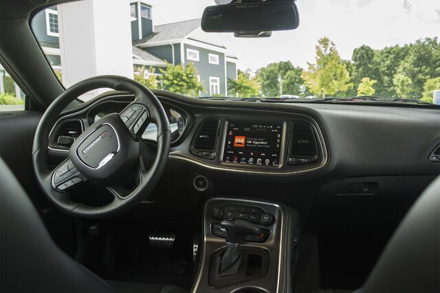 2016 Dodge Challenger SXT Blacktop Uconnect infotainment screen