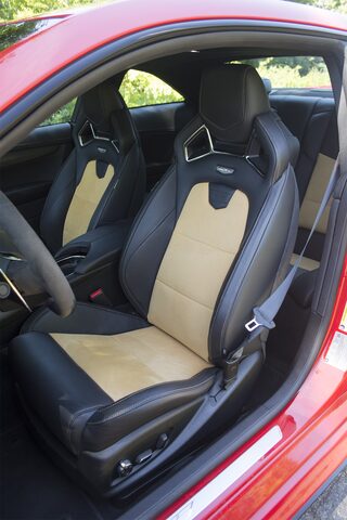2016 Cadillac ATS-V Coupe Recaro Sport Seats Black Tan Interior