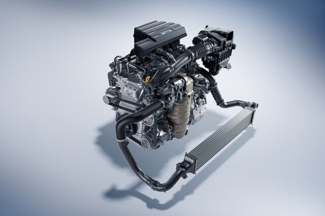 2017 Honda CR-V 1.5L turbocharged engine isolated