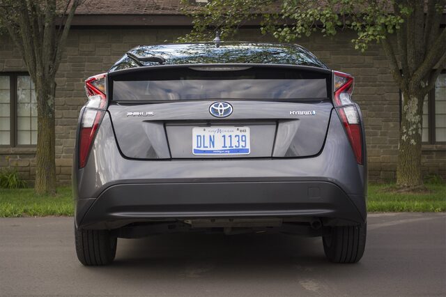 2016 Toyota Prius Three Rear View