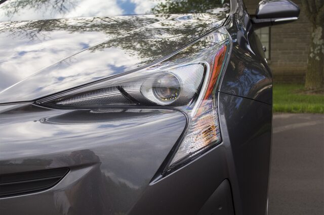 2016 Toyota Prius Three Headlight Detail