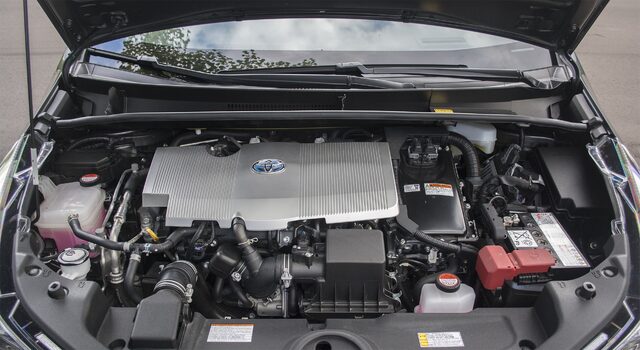 2016 Toyota Prius Three Engine Bay