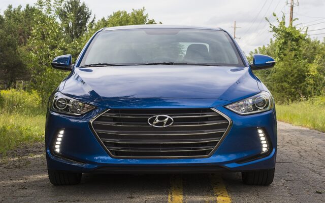 2017 Hyundai Elantra Limited front view