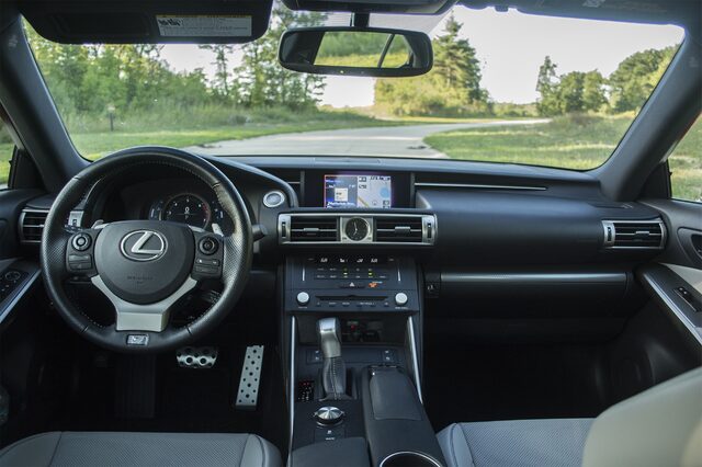 2016 Lexus IS 200t F Sport, Interior Dashboard and Cockpit