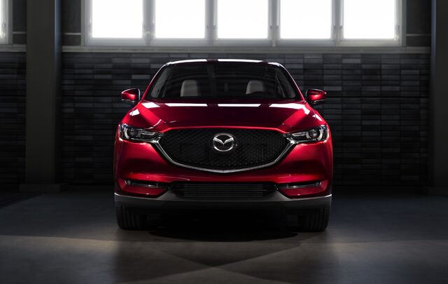 2017 Mazda CX-5 Grand Touring front view studio dark
