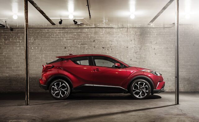 2018 Toyota C-HR Side View Warehouse Setting