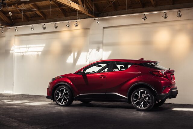 2018 Toyota C-HR Side Profile Studio Shot