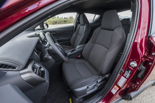 2018 Toyota C-HR Front Seat Interior
