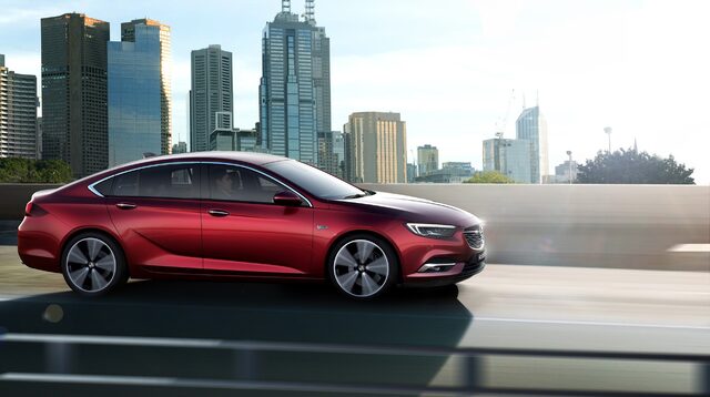 2018 Holden Commodore Side Profile City Motion