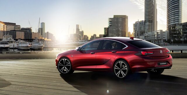 2018 Holden Commodore Rear Three-Quarter Harbor