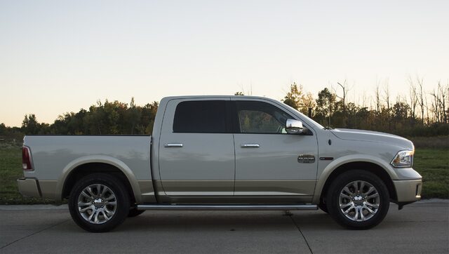 2016 Ram 1500 Laramie Longhorn EcoDiesel Passenger Side Profile View