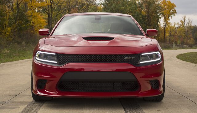 2016 Dodge Charger SRT Hellcat front fascia