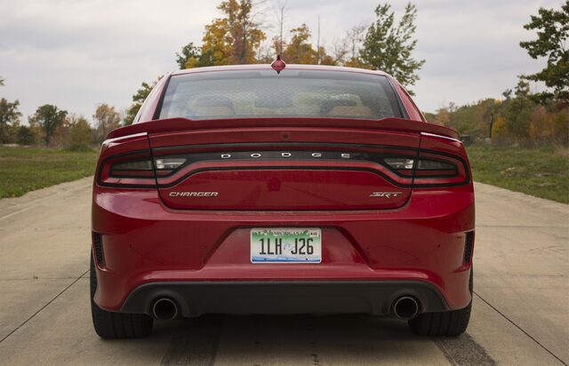 2016 Dodge Charger SRT Hellcat rear view