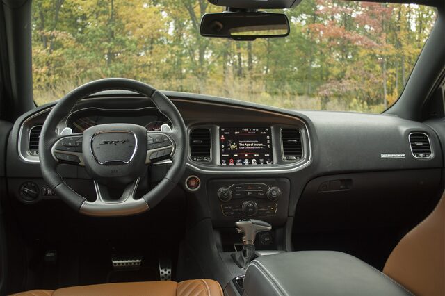 2016 Dodge Charger SRT Hellcat interior dashboard
