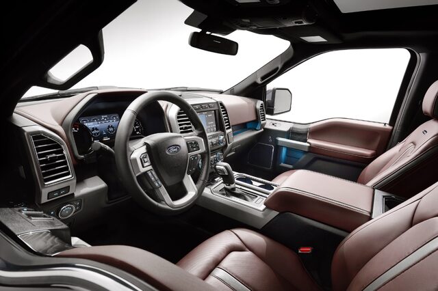 2018 Ford F-150 Platinum Interior Driver Side