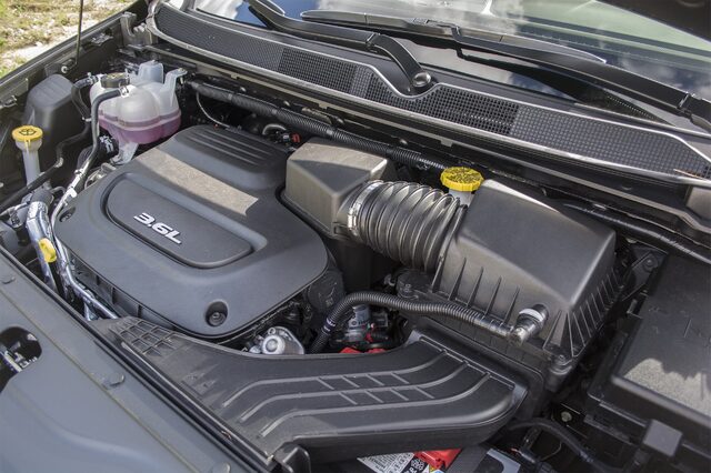 2017 Chrysler Pacifica Touring L — 3.6L Pentastar V6 Engine Bay