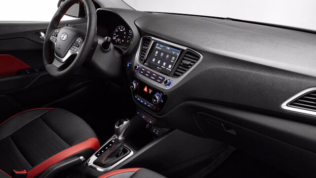 2018 Hyundai Accent Limited, Passenger-Side Interior View