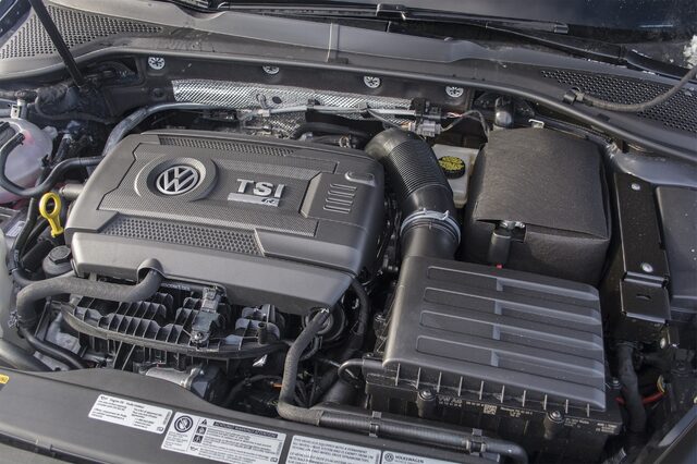 2017 Volkswagen Golf R 2.0T TSI Engine Bay