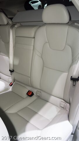 2018 Volvo XC60 Inscription Rear Seat Interior